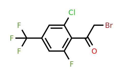 1805035-07-7 | 2'-Chloro-6'-fluoro-4'-(trifluoromethyl)phenacyl bromide