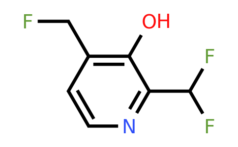 2-(Difluoromethyl)-4-(fluoromethyl)-3-hydroxypyridine