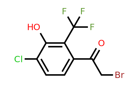 1805036-83-2 | 4'-Chloro-3'-hydroxy-2'-(trifluoromethyl)phenacyl bromide