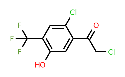 1805036-91-2 | 2'-Chloro-5'-hydroxy-4'-(trifluoromethyl)phenacyl chloride