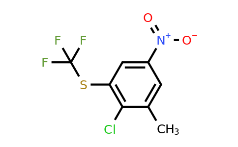 1805040-53-2 | 2-Chloro-5-nitro-3-(trifluoromethylthio)toluene