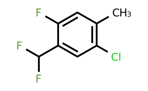 1805041-80-8 | 5-Chloro-2-fluoro-4-methylbenzodifluoride
