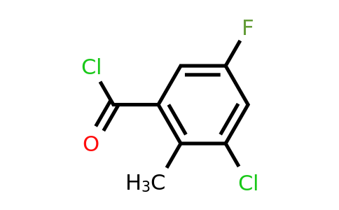 1805041-99-9 | 3-Chloro-5-fluoro-2-methylbenzoyl chloride
