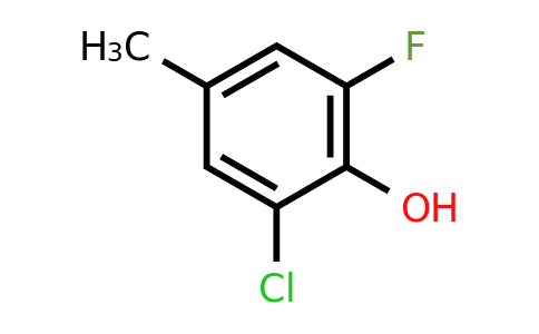 1805042-60-7 | 2-Chloro-6-fluoro-4-methylphenol