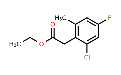 1805042-69-6 | Ethyl 2-chloro-4-fluoro-6-methylphenylacetate