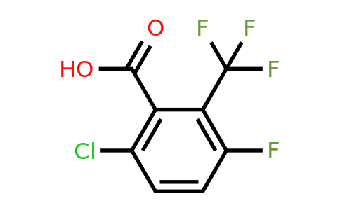 1805044-08-9 | 6-Chloro-3-fluoro-2-(trifluoromethyl)benzoic acid