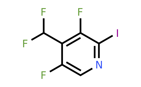 1805045-46-8 | 3,5-Difluoro-4-(difluoromethyl)-2-iodopyridine
