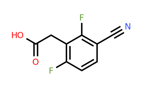 1805046-48-3 | 3-Cyano-2,6-difluorophenylacetic acid