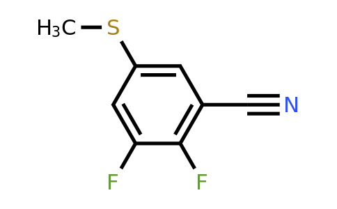 1805046-72-3 | 5-Cyano-3,4-difluorothioanisole