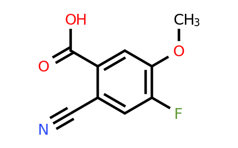 1805050-39-8 | 2-Cyano-4-fluoro-5-methoxybenzoic acid