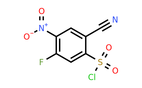 1805052-27-0 | 2-Cyano-5-fluoro-4-nitrobenzenesulfonylchloride