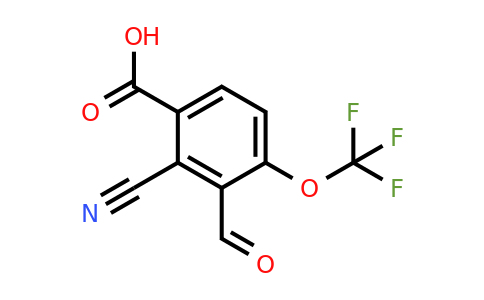 1805057-16-2 | 2-Cyano-3-formyl-4-(trifluoromethoxy)benzoic acid