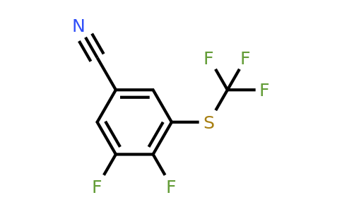 1805057-31-1 | 3,4-Difluoro-5-(trifluoromethylthio)benzonitrile