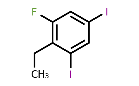 1805057-95-7 | 1,5-Diiodo-2-ethyl-3-fluorobenzene