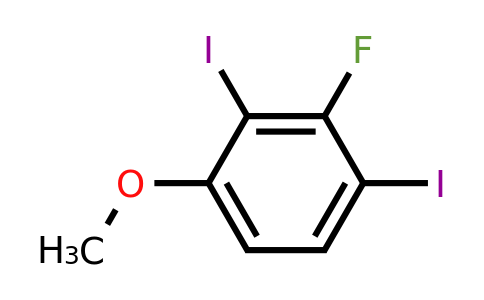 1805058-14-3 | 2,4-Diiodo-3-fluoroanisole
