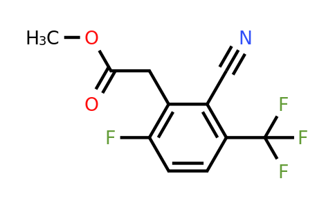 1805058-32-5 | Methyl 2-cyano-6-fluoro-3-(trifluoromethyl)phenylacetate
