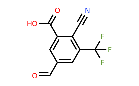1805058-41-6 | 2-Cyano-5-formyl-3-(trifluoromethyl)benzoic acid