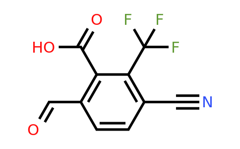 1805058-45-0 | 3-Cyano-6-formyl-2-(trifluoromethyl)benzoic acid