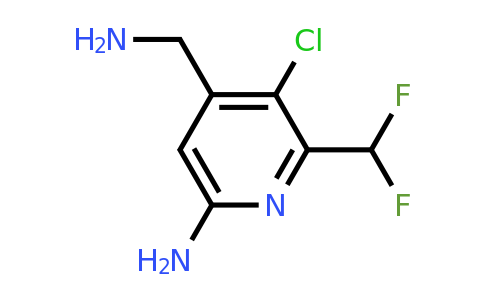 6-Amino-4-(aminomethyl)-3-chloro-2-(difluoromethyl)pyridine