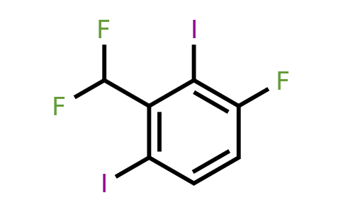 1805058-80-3 | 2,6-Diiodo-3-fluorobenzodifluoride