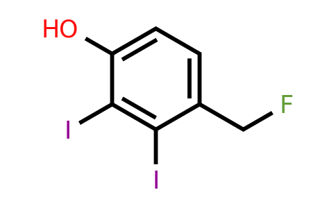 1805060-06-3 | 2,3-Diiodo-4-(fluoromethyl)phenol