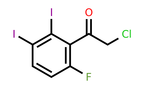 1805060-22-3 | 2',3'-Diiodo-6'-fluorophenacyl chloride