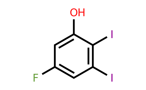 1805060-32-5 | 2,3-Diiodo-5-fluorophenol
