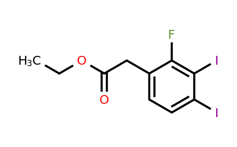1805060-51-8 | Ethyl 3,4-diiodo-2-fluorophenylacetate