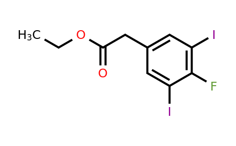 1805060-69-8 | Ethyl 3,5-diiodo-4-fluorophenylacetate