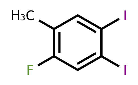 1805061-11-3 | 4,5-Diiodo-2-fluorotoluene