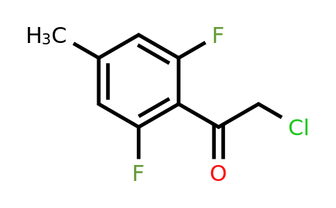 1805063-17-5 | 2',6'-Difluoro-4'-methylphenacyl chloride