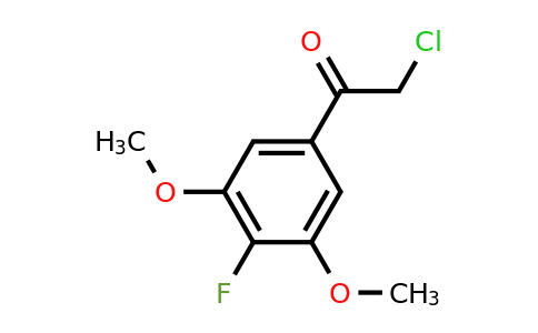 1805064-06-5 | 3',5'-Dimethoxy-4'-fluorophenacyl chloride