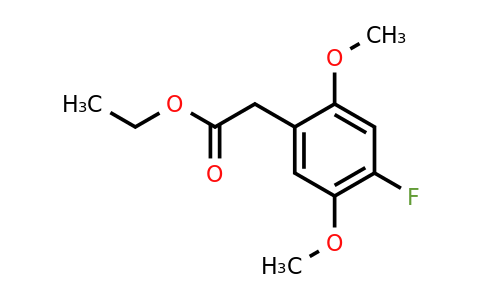 1805064-16-7 | Ethyl 2,5-dimethoxy-4-fluorophenylacetate