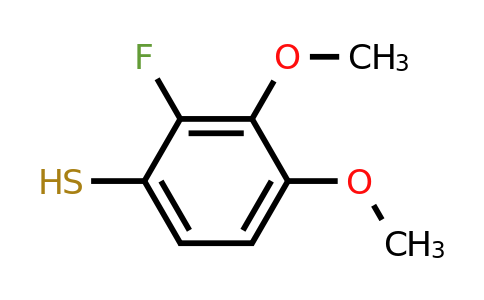 1805064-44-1 | 3,4-Dimethoxy-2-fluorothiophenol