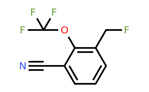 1805065-23-9 | 3-Fluoromethyl-2-(trifluoromethoxy)benzonitrile