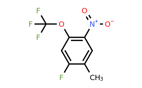 1805065-68-2 | 2-Fluoro-5-nitro-4-(trifluoromethoxy)toluene