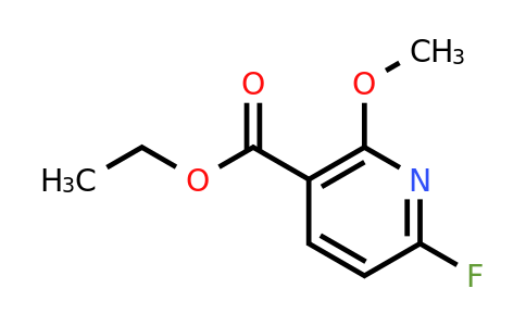 1805065-75-1 | Ethyl 6-fluoro-2-methoxynicotinate