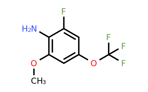 1805065-80-8 | 2-Fluoro-6-methoxy-4-(trifluoromethoxy)aniline