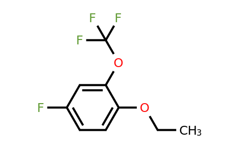 1805067-54-2 | 1-Ethoxy-4-fluoro-2-(trifluoromethoxy)benzene