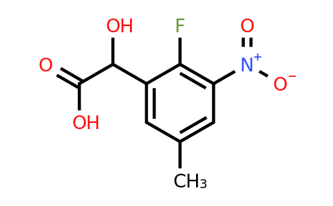 1805068-03-4 | 2-Fluoro-5-methyl-3-nitromandelic acid