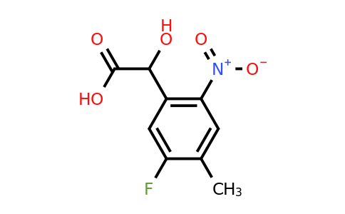 1805068-19-2 | 5-Fluoro-4-methyl-2-nitromandelic acid