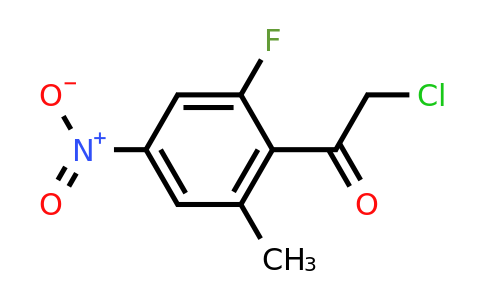 1805068-35-2 | 2'-Fluoro-6'-methyl-4'-nitrophenacyl chloride