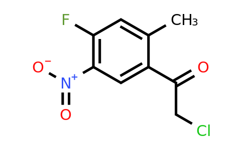 1805068-49-8 | 4'-Fluoro-2'-methyl-5'-nitrophenacyl chloride