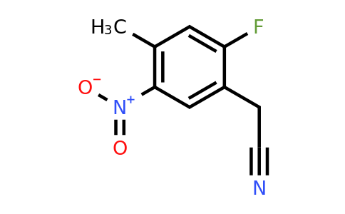 1805069-07-1 | 2-Fluoro-4-methyl-5-nitrophenylacetonitrile