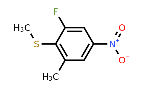 1805069-53-7 | 2-Fluoro-6-methyl-4-nitrothioanisole