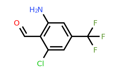 1805072-00-7 | 2-Amino-6-chloro-4-(trifluoromethyl)benzaldehyde