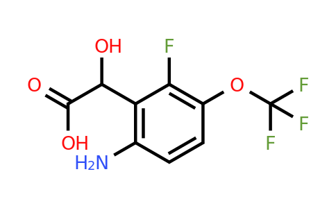 1805073-01-1 | 6-Amino-2-fluoro-3-(trifluoromethoxy)mandelic acid