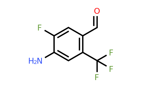 1805073-88-4 | 4-Amino-5-fluoro-2-(trifluoromethyl)benzaldehyde