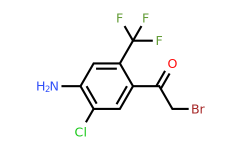 1805074-57-0 | 4'-Amino-5'-chloro-2'-(trifluoromethyl)phenacyl bromide