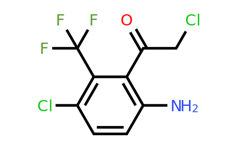 1805074-62-7 | 6'-Amino-3'-chloro-2'-(trifluoromethyl)phenacyl chloride